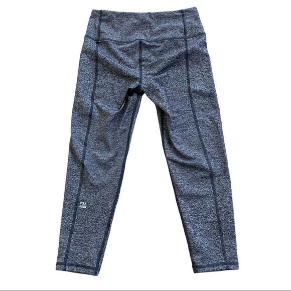 Women's Victoria's Secret VSX  Capri Knockout Heathered Gray Size S/P - Picture 2 of 6